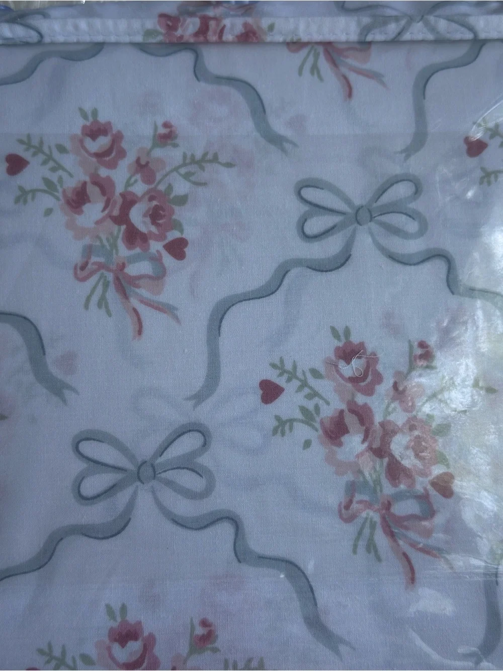 The Farmhouse by Rachel Ashwell Queen Pink Floral Cotton Sheet Set